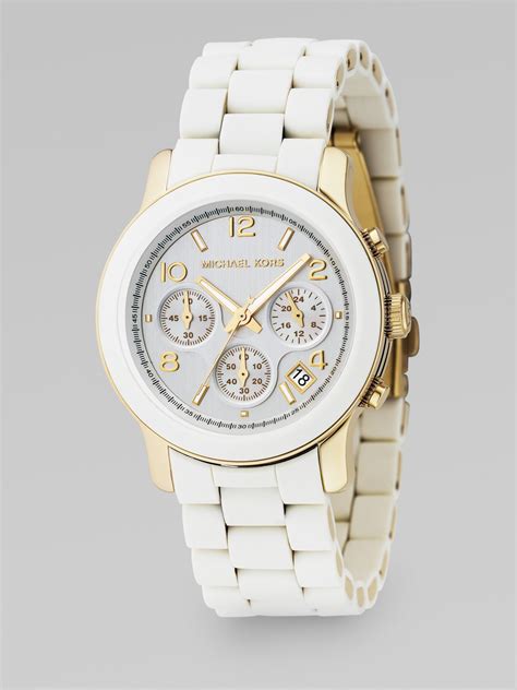 michael kors rubber band watch|michael kors watches for women.